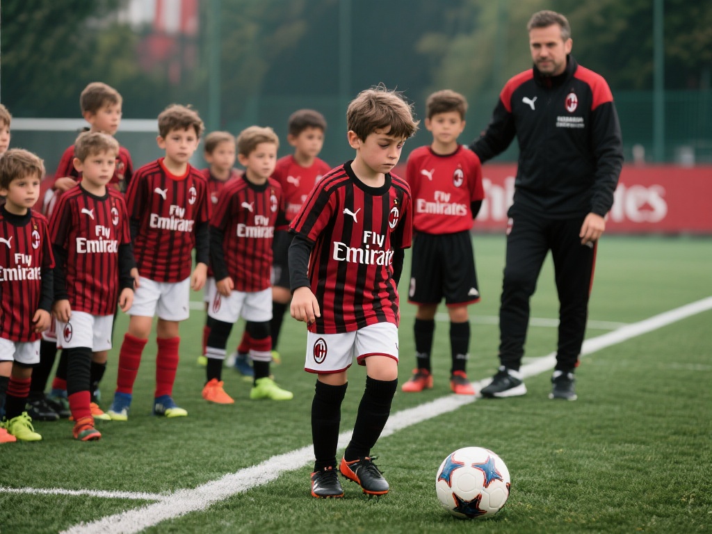 米兰小小体育生:足球梦想与汗水交织的青春岁月 (米兰小小体育生:足球梦想与汗水交织的青春奋斗史) 对于这些米兰小小体育生来说,梦想与现实之间往往隔着